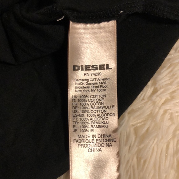 Diesel tank top size 14/girl good condition - Picture 7 of 7